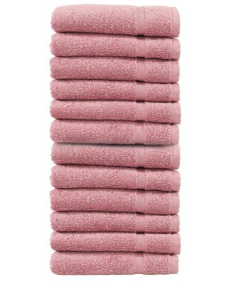 Linum Home Textiles Set of 12 Denzi Washcloths