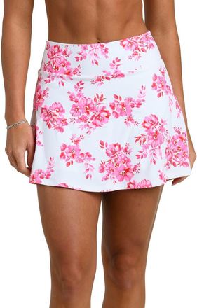 La Blanca Rally Rose Active Skort in White at Nordstrom, Size X-Large
