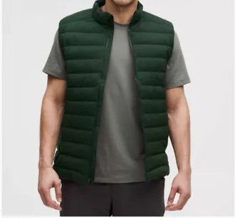 lululemon Navigation Down Vest In Hunter