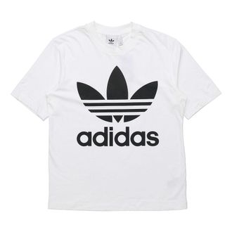 adidas originals Sport Round NeckShort Sleeve Men s White CW1212