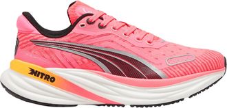Puma Magnify Nitro 2 Tech Womens Red Running Shoes - Size UK 3.5