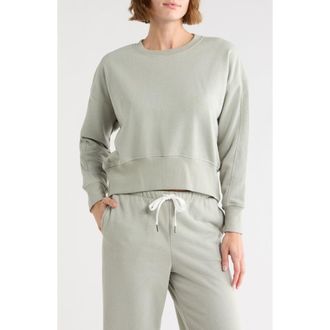 Balance Collection Marley Cotton Blend Fleece Sweatshirt in Wrought Iron at Nordstrom Rack, Size X-Large