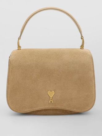 Ami suede leather shoulder bag