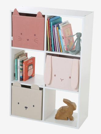 Vertbaudet Kinderzimmer Regalelement mit 6 F&auml;chern weiss