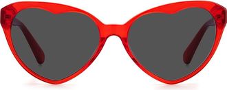Kate Spade New York velma 57mm gradient cat eye sunglasses in Red at Nordstrom Rack