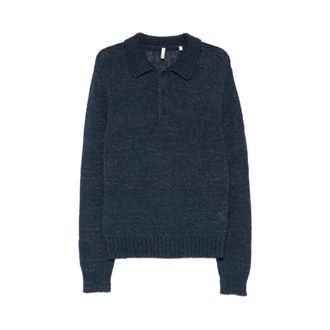 Sunflower Round-neck Knitwear, male, Blue, Size: L Sweater Sunflower