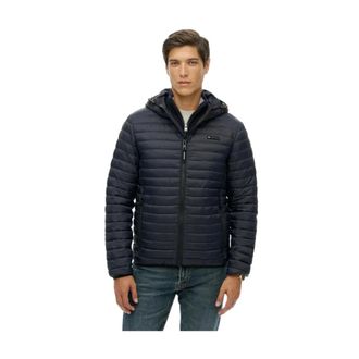 Superdry Jassen, Heren, Blauw, 2Xl, Fuji Lite Puffer Vest