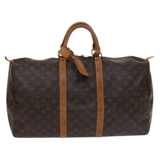 Louis Vuitton Pre-owned Weekend Bags, unisex, Brown, Size: ONE SIZE Pre-owned Keepall bag
