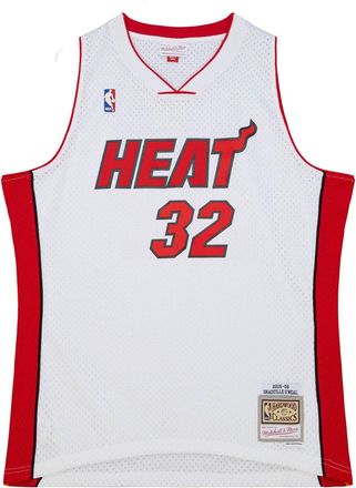Mitchell & Ness x NBA Miami Heat 2005-06 Swingman Jersey Shaquille ONeal 32 SMJY5667-MHE05SONWHIT