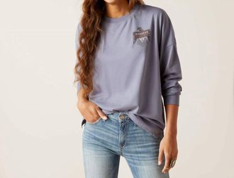 Ariat Thunderbird T-Shirt In Folkstone Grey