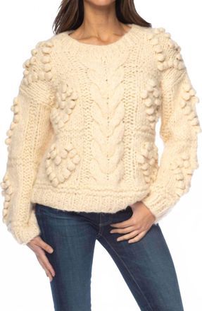 Tolani Elilah Sweater In Pearl