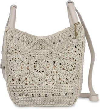 The Sak Los Feliz Crossbody Crochet Bag in Natural Medallion at Nordstrom