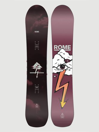 Rome Stale Crewzer 2026 Snowboard patroon