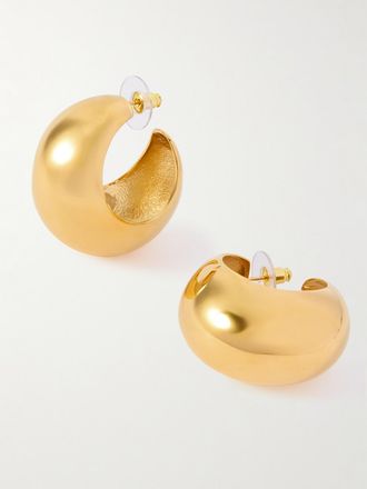 Isabel Marant Orecchini A Cerchio In Metallo Dorato - Oro