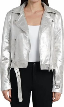 Love Token Love Token Blazer In Silver