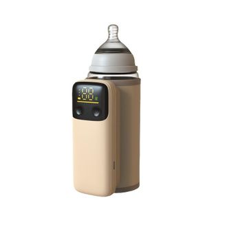 No Brand Calientabiberones Para Leche Materna O F&oacute;rmula: Calentamiento R&aacute;pido, A Prueba De Fugas, 18 W, Luz Nocturna, Indicador De Temperatura, Se Puede Usar M