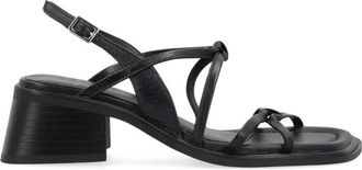Vagabond Sandalen - Dames - Sandalen met hakken - Zwart - 37 EU - Schoenen