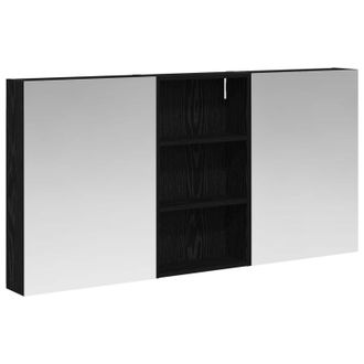 vidaXL Juego De Muebles De Ba&ntilde;o Con Estante 3 Pcs 140 X 14,5 X 70 Cm Vidaxl
