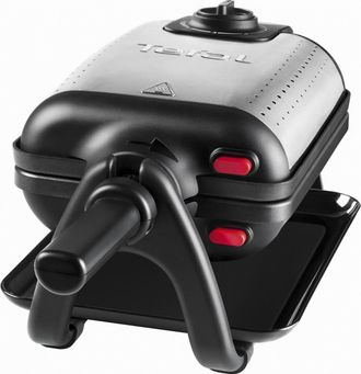 T-fal Wm755d12 Gofrera Negro Inox 1200w King Size