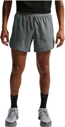 Nike Stride Dri-FIT 5 Brief-Lined Running Shorts - Heren - Sport - Grijs - Maat: L Taf