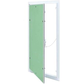 vidaXL Panel De Acceso Blanco 35 X 55 Cm Aluminio Y Pladur Vidaxl