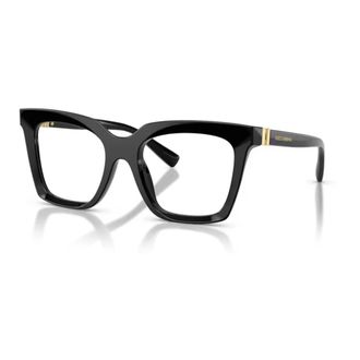 Dolce & Gabbana Glasses, unisex, Black, Size: 54 MM Black Eyewear Frames DG 3417 Sunglasses