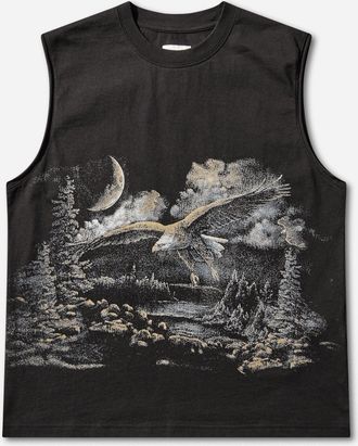 Roa Men s Fai Sleeveless T-Shirt Washed Black