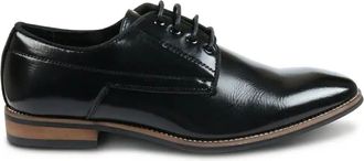TruClothing Classic Plain Toe Derby Lace-Up Oxfords Dress Shoes