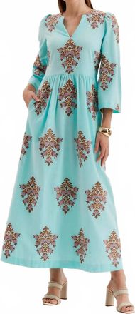 Tyler B&ouml;e Lana Embroidered Maxi Dress In Island Paradise