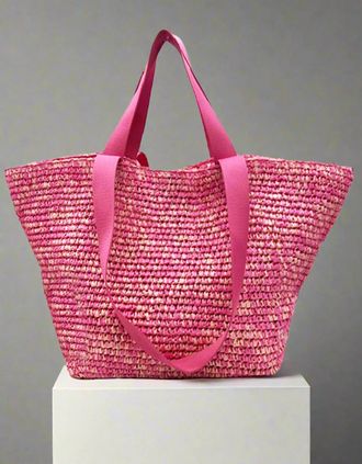 Nooki Design Womens Larkin Shopper - Pink Mix - Brown - Size: ONE