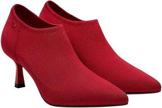 Vivaia Pointed-Toe Mid Heels in Ruby Red at Nordstrom, Size 9