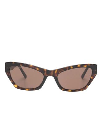Balenciaga cat-eye sunglasses - Brown