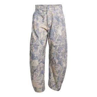 adidas Canvas Cargo Work Pants Putty Grey Grey Three Wonder Beige KG6443