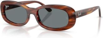 Ray-Ban 2221 Sole - unisex - Zonnebrillen - Bruin - 53 MM - Accessoires