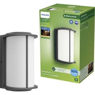 Philips Led Reese Aplique De Pared Exterior Antracita