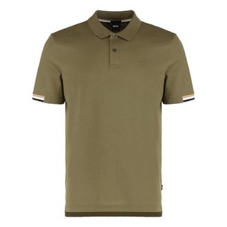 HUGO BOSS Heren, Tops, Groen, Maat: XS Katoen