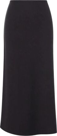 Sessun Gilda Midi Rok - Dames - Midirokken - Zwart - 4XS - Polyester - Rokken