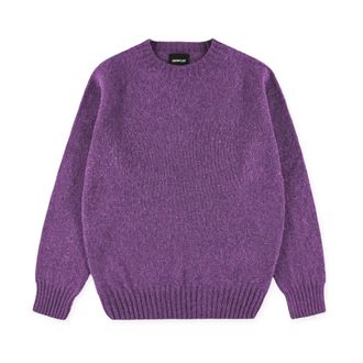 Howlin Round-neck Knitwear, male, Purple, Size: S Birth of the Cool