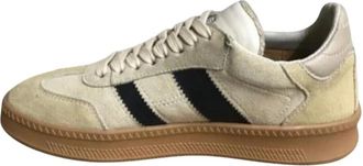 Hip H1090 Sneakers - Dames - Sneakers - Beige - 40 EU - Leer - Schoenen