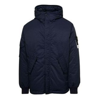 Stone Island Giubbotto Opac Nylon Twill Jacket Navy Blue 791542521-V0020