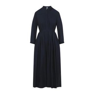 Max Mara Shirt Dresses, female, Blue, Size: 2XS Womens Dresses Clothing Blue Ss26