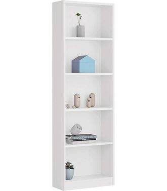 F.R.S. Frs - Estanteria Seis Baldas Children En Blanco Artik 180 Cm(alto)52 Cm(ancho)25 Cm(fondo)