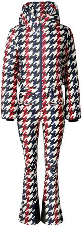 Perfect Moment Polar Houndstooth Flared-leg ski Suit - Multicoloured 1 - M (UK10)