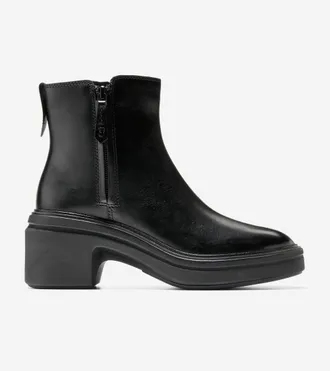 Cole Haan Womens &Oslash;riginal Grand Heel Zip Boots - Black Size 10.5