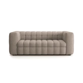 Calicosy Sof&aacute; cama de 3 plazas de tela l220 cm - topo
