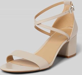 Michael Kors Sandalette mit Blockabsatz Modell SERENA in Sand, Gr&ouml;&szlig;e 38,5
