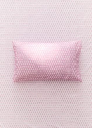 Mango Federa culla percalle di cotone mini fiore 30x50 cm rosa - Home - 30x50cm - MANGO HOME