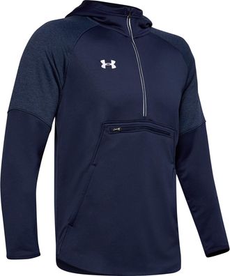 Under Armour Mens Qualifier Fleece Anorak Navy Large