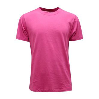 GCDS T-Shirts, male, Pink, Size: XS Maglia Wear T-Shirt