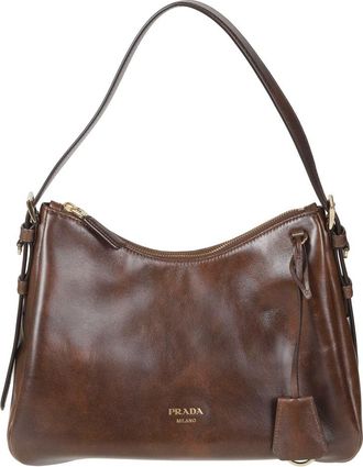 Prada Shoulder Bags - Dames - Schoudertassen - Bruin - ONE Size - Tassen